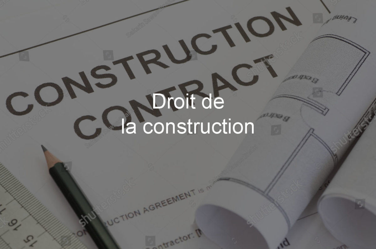 Droit de la construction